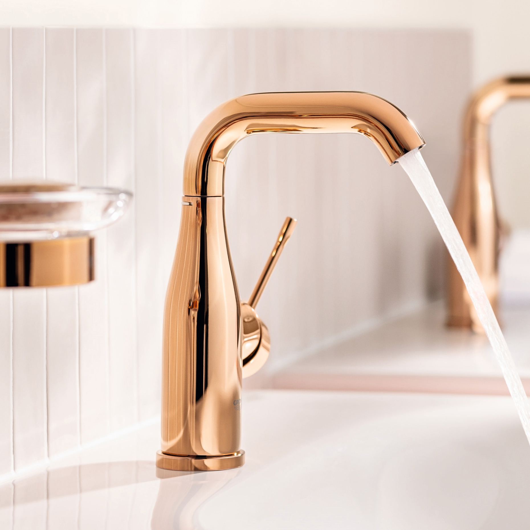 Grohe Essence bateria umywalkowa stojąca warm sunset 23462DA1