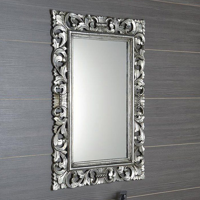 Sapho Scule & Samblung lustro 120x80 cm prostokątne rama srebrny IN308