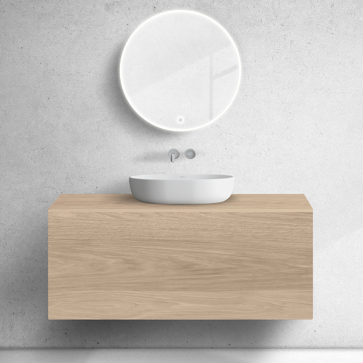 Oltens Lun szafka podumywalkowa 120 cm dąb 60035060 - Wysyłka w 24h