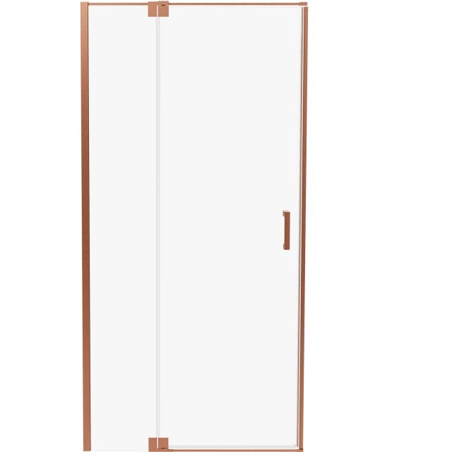 Drzwi prysznicowe ALLURIA COPPER BRUSHED 90x200 uchylne TER-0130