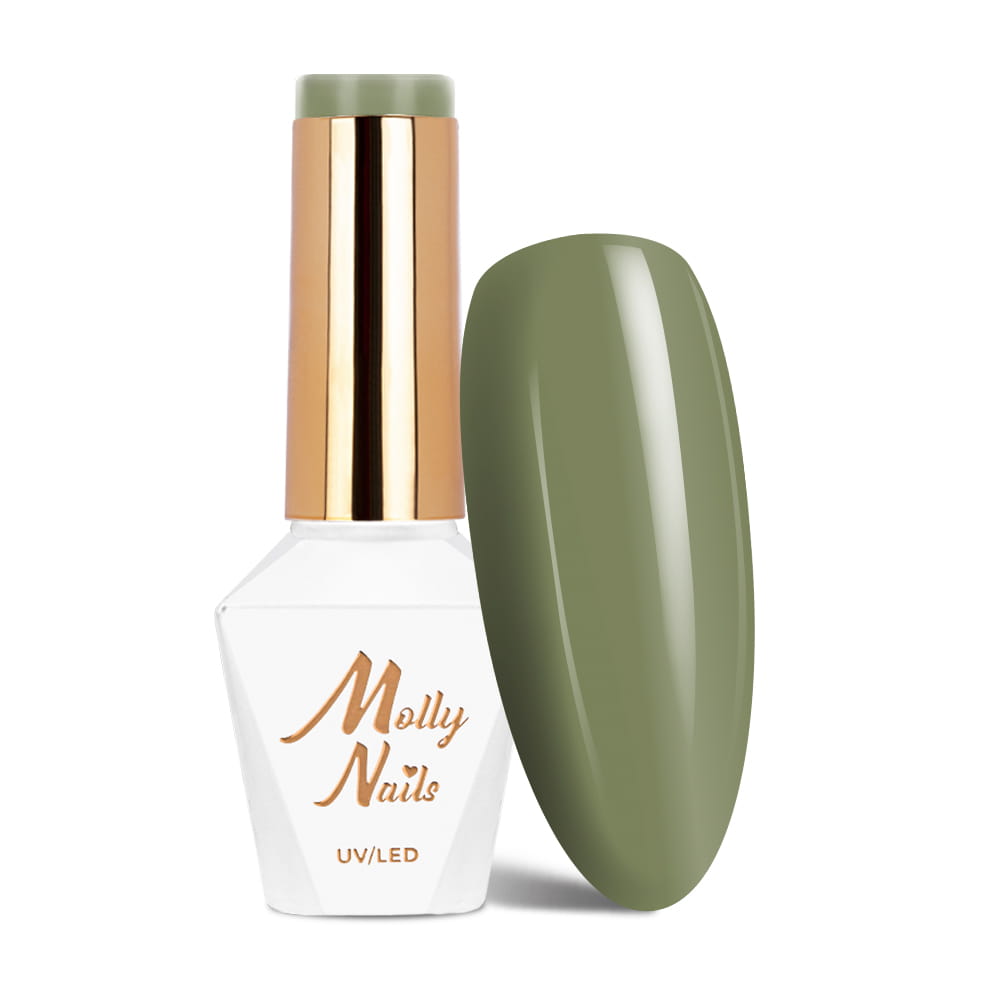 Lakier hybrydowy LED/UV Gel Polish Molly Nails Energize Nr 498 Magnum HEMA/Di-HEMA Free 8g