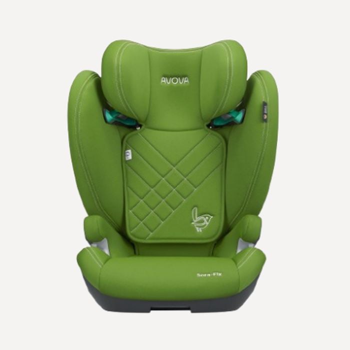 AVOVA Sora-Fix - fotelik dla dzieci od 100 do 150 cm wzrostu-Cactus Green