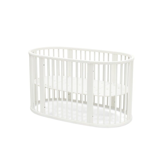 Stokke Sleepi New - owalne łóżeczko dziecięce-White