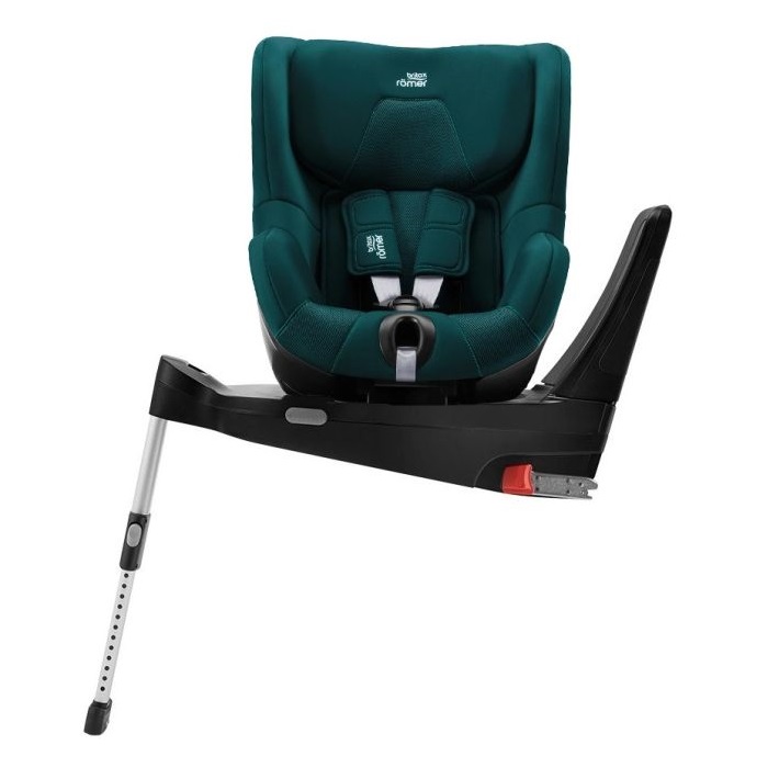 Britax Romer Dualfix 3 i-Size - fotelik samochodowy z bazą Flex Base 5Z dla dzieci od 61 do 105 cm wzrostu-Atlantic Green