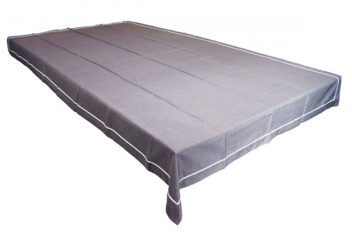 Obrus z mereżką rozmiar 150x260 wzór czekoladowy (210)