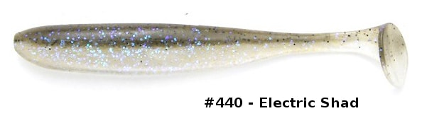 Keitech Guma Easy Shiner 4'' 10cm Electric Shad