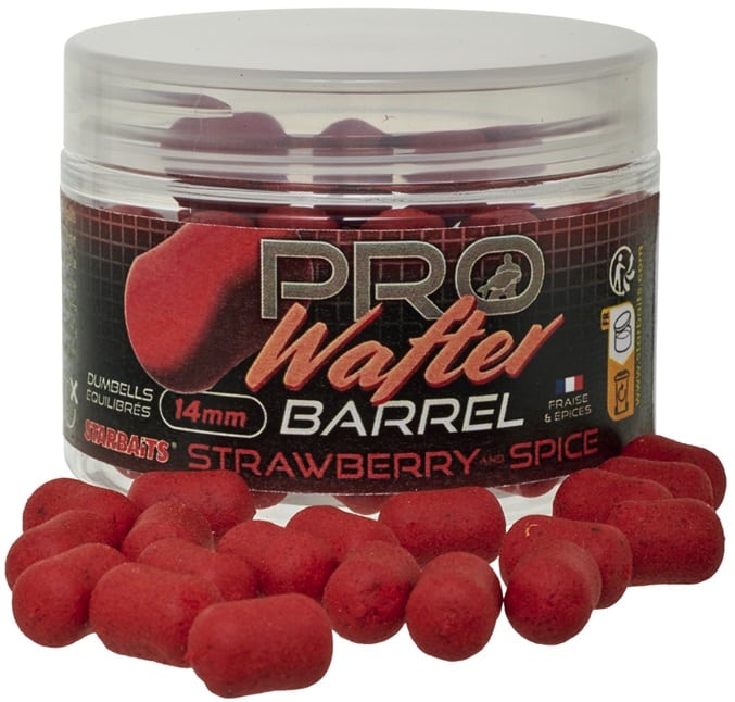 Starbaits Kulki Wafter Pro Strawberry Spice 50g 14mm