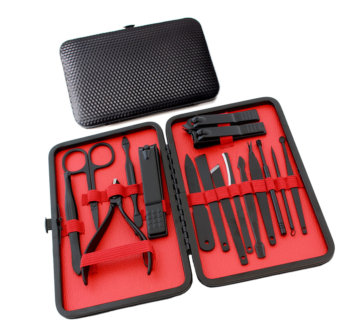 Zestaw do Manicure AG603E czerwony - Henryx24