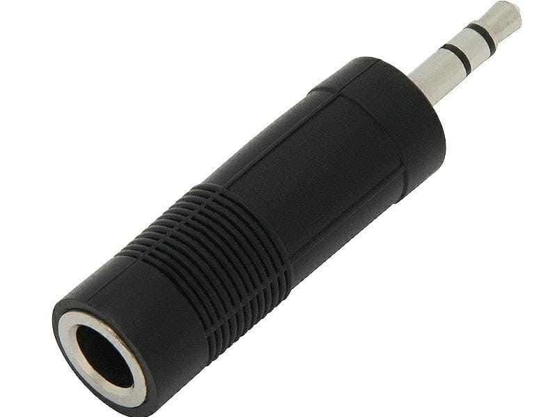 Adapter gniazdo 6,3 do wtyk 3.5 JACK3411 JACK do mini JACK - Henryx24