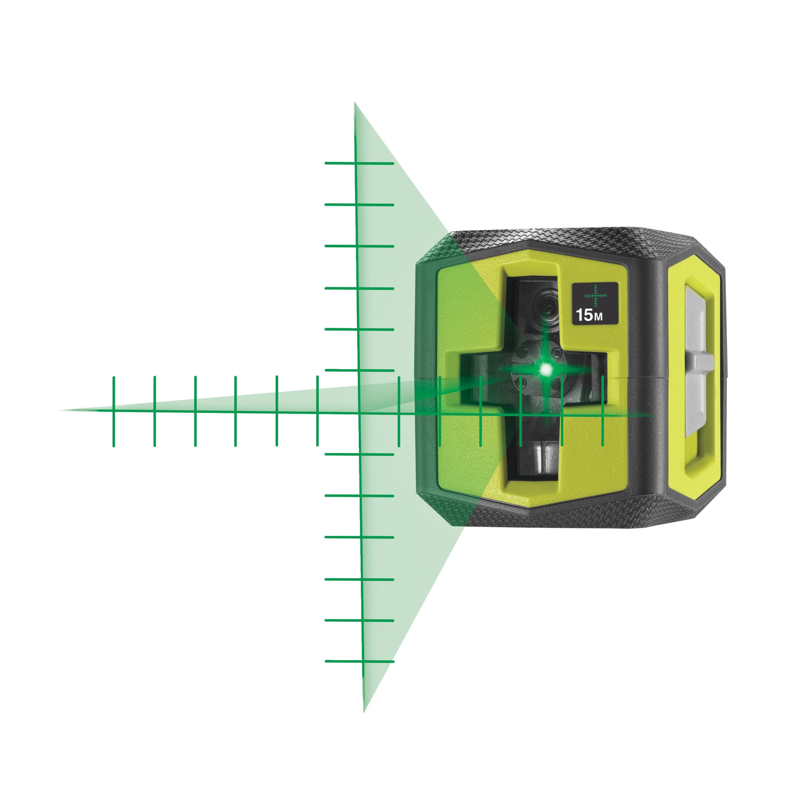Poziomica laserowa / laser krzyżowy zielony