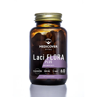 Medicover Vital Laci Flora Plus 1+1 – Zestaw 2 szt., Probiotyk