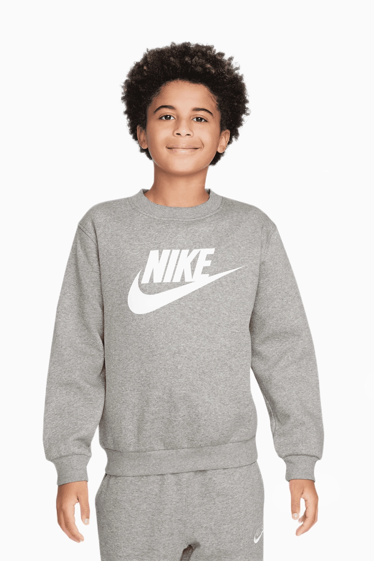 Bluza Nike Sportswear Club Fleece Junior - Szary