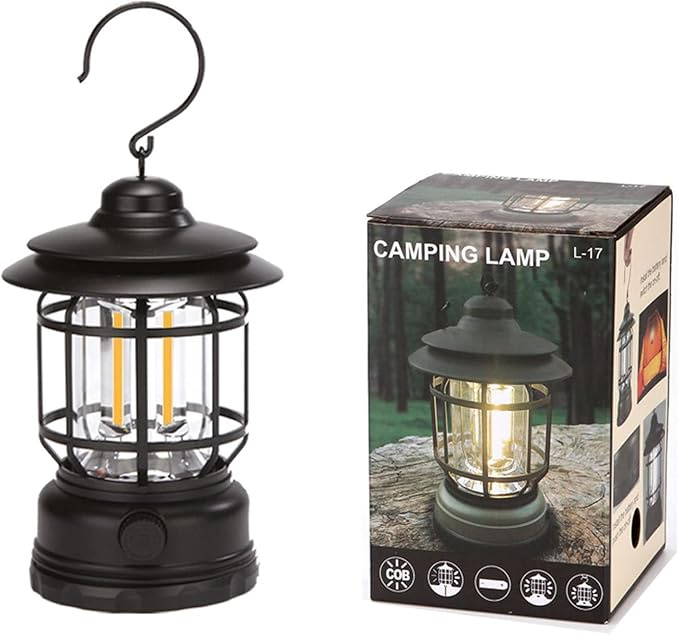 Lampka LED khaki na baterie 16 cm