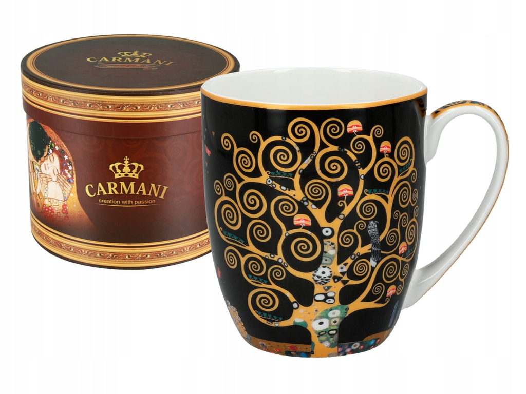 KLIMT Kubek 400ml DRZEWO+ pudełko