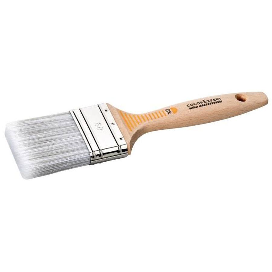 Pędzel płaski UniStar 40 mm z syntetyczną szczeciną Color Expert