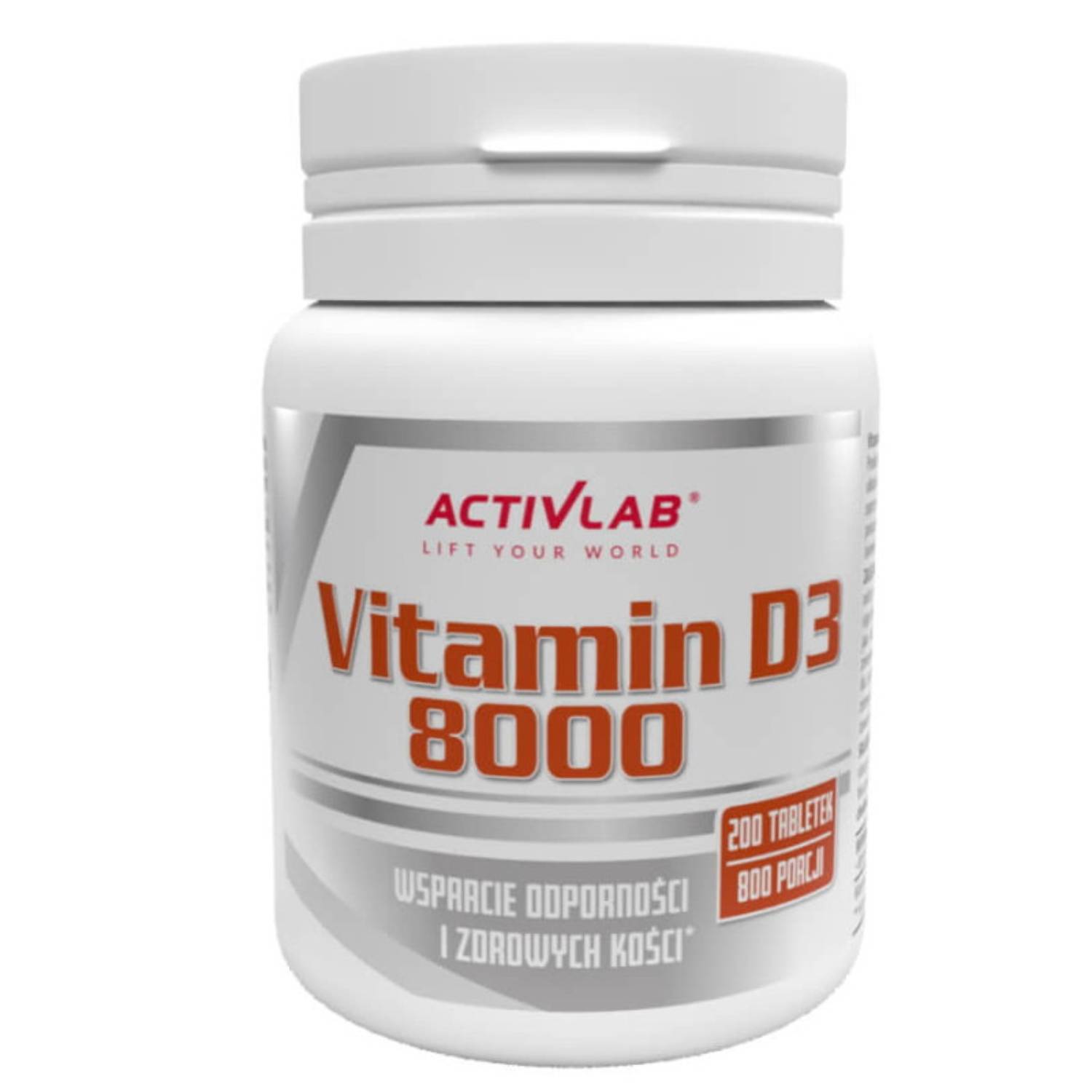 Activlab vitamin d3 8000, 200 tabletek