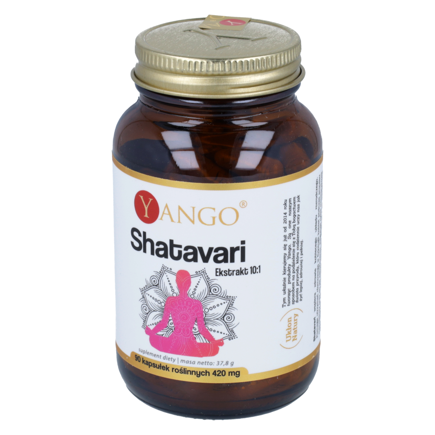 Yango shatavari, 90 kapsułek