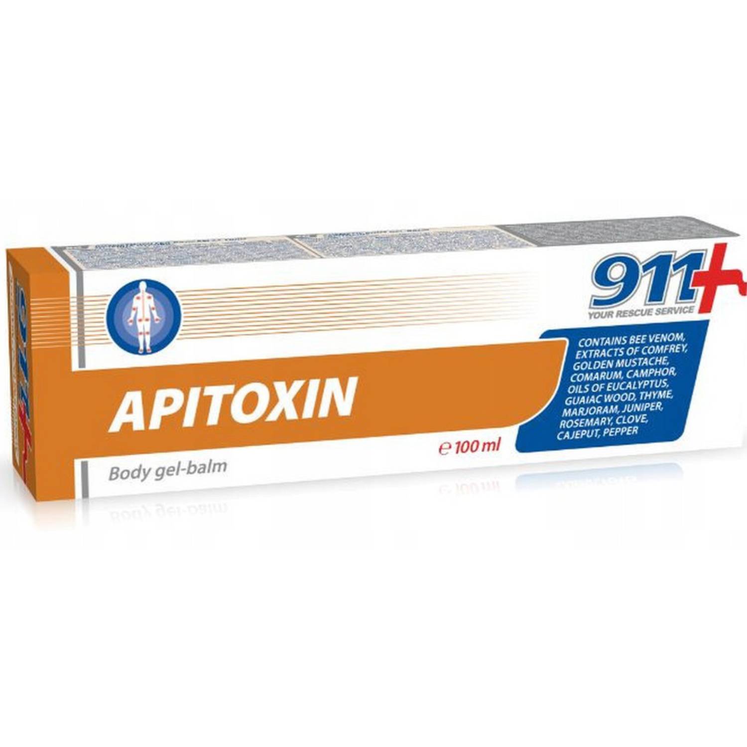 Apitoxin - żel-balsam z jadem pszczelim, 100 ml
