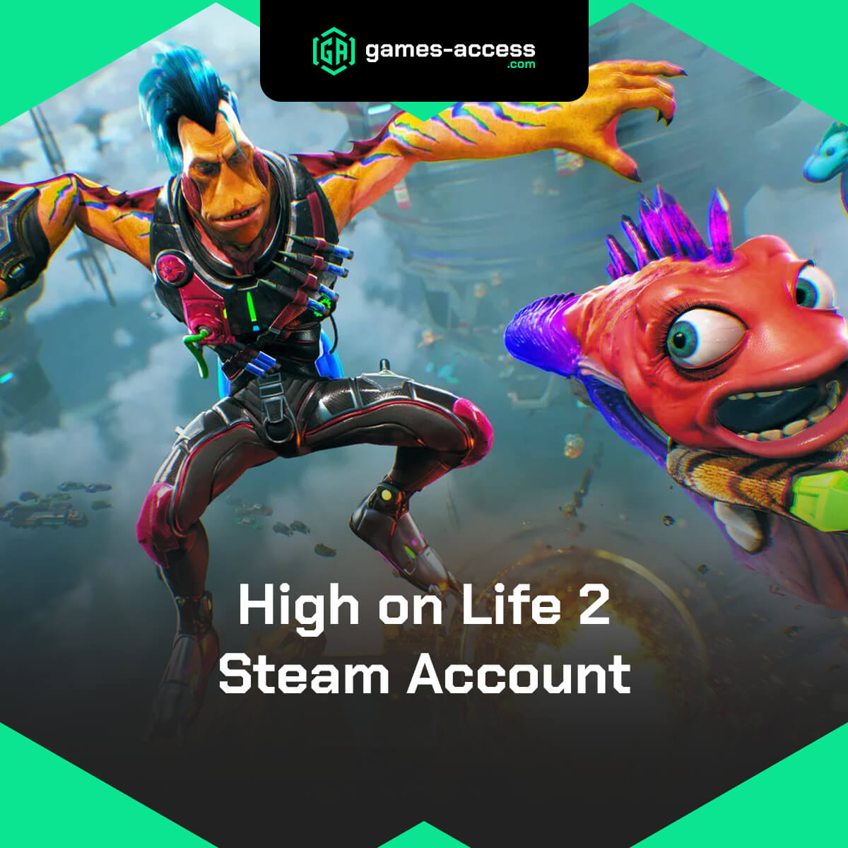 High on Life 2 PC Steam Account – Offline Access