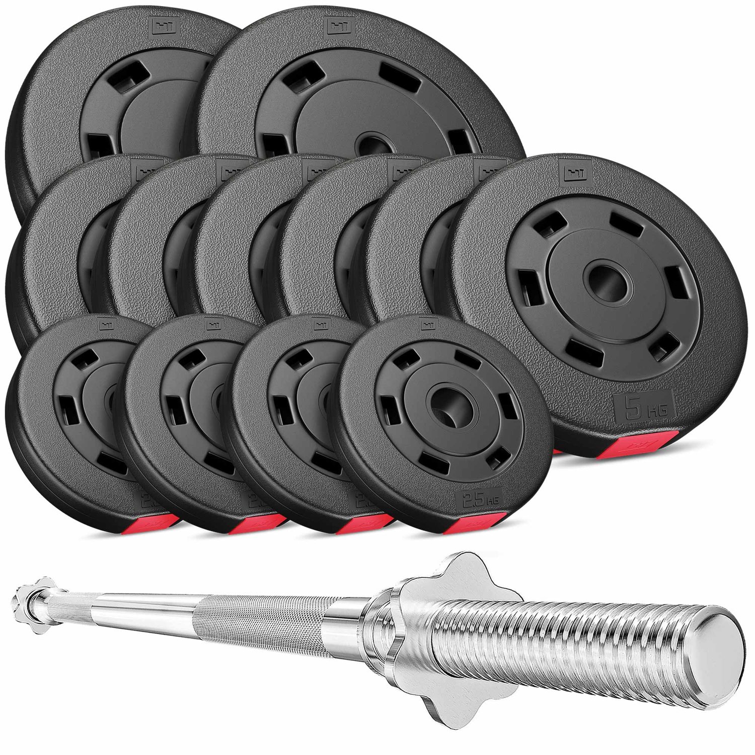 Zestaw obciążeń kompozytowych Premium 69kg