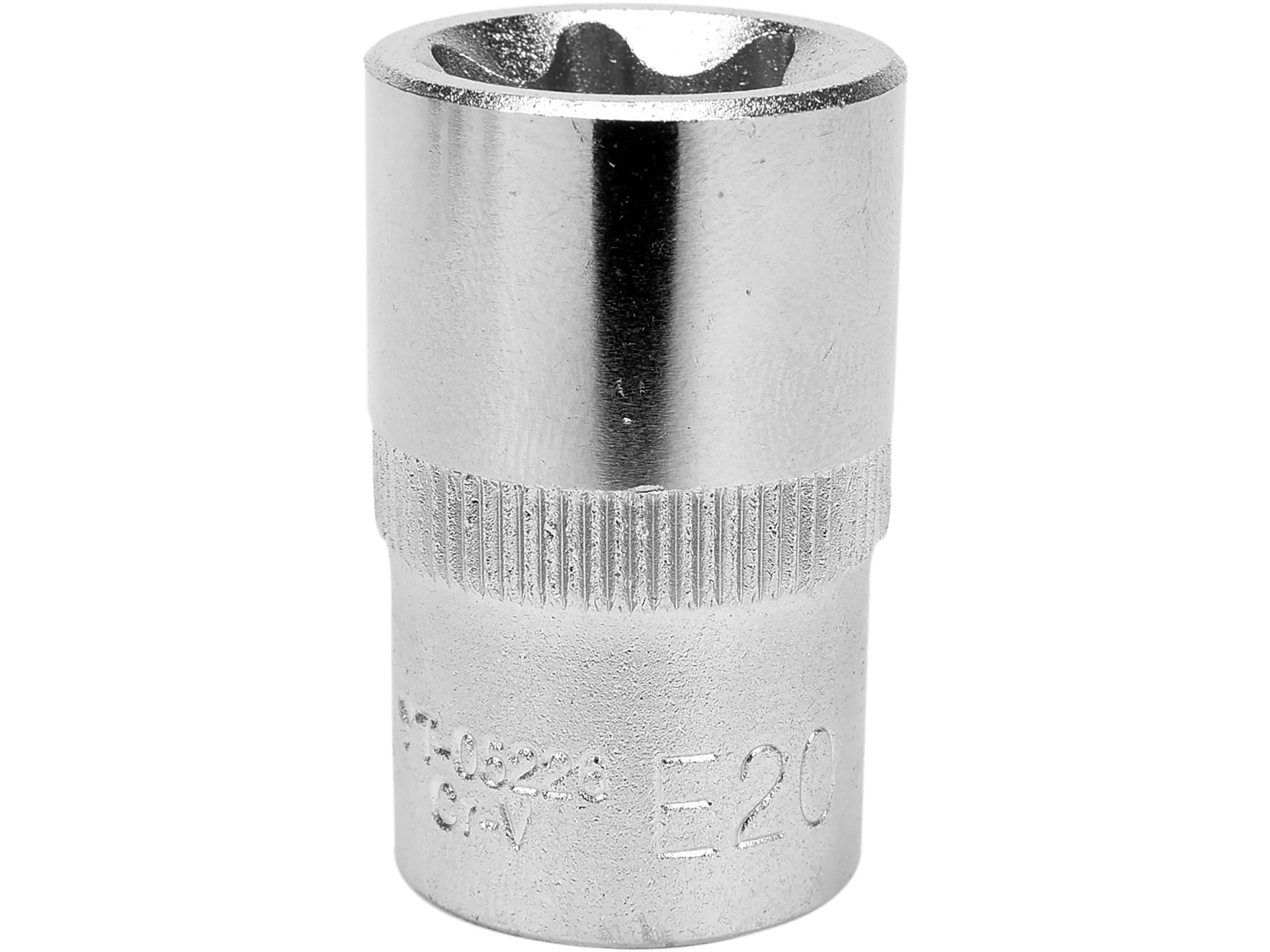 Nasadka TORX YATO e20 mocowanie 1/2 cala 6 kątna stal crv50bv30 38mm YT-05226
