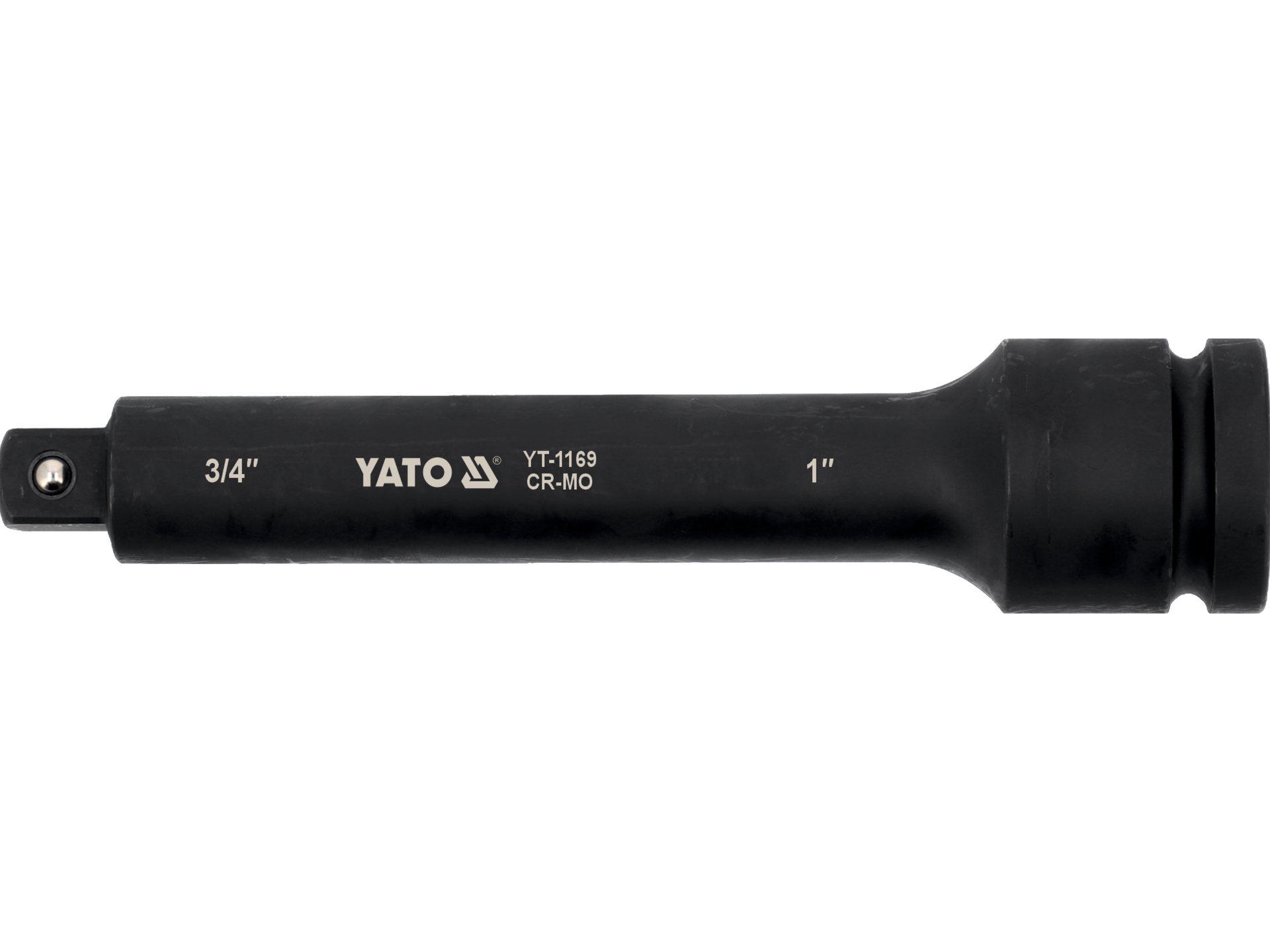 Przedłużka udarowa YATO z redukcją 1f x 3/4m 250mm stal crmo YT-1169
