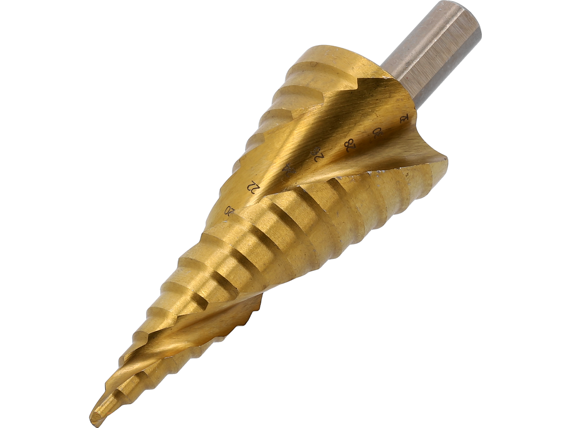 Wiertło stopniowe YATO spiralne HSS 4-32mm do stali nierdzewnej YT-44748
