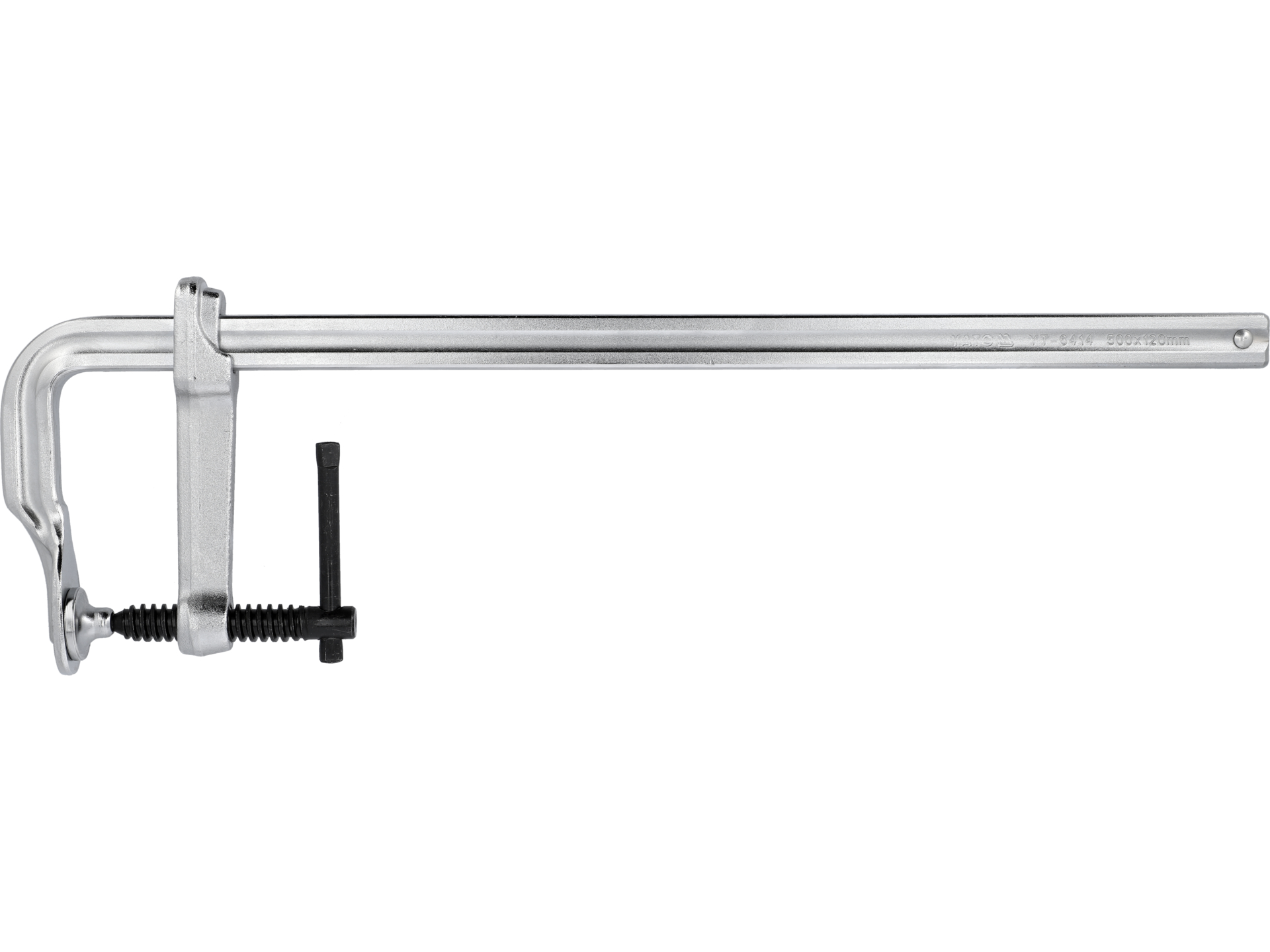 Ścisk stolarski kuty YATO 1050x120mm ze stali węglowej z rozpórką YT-6417