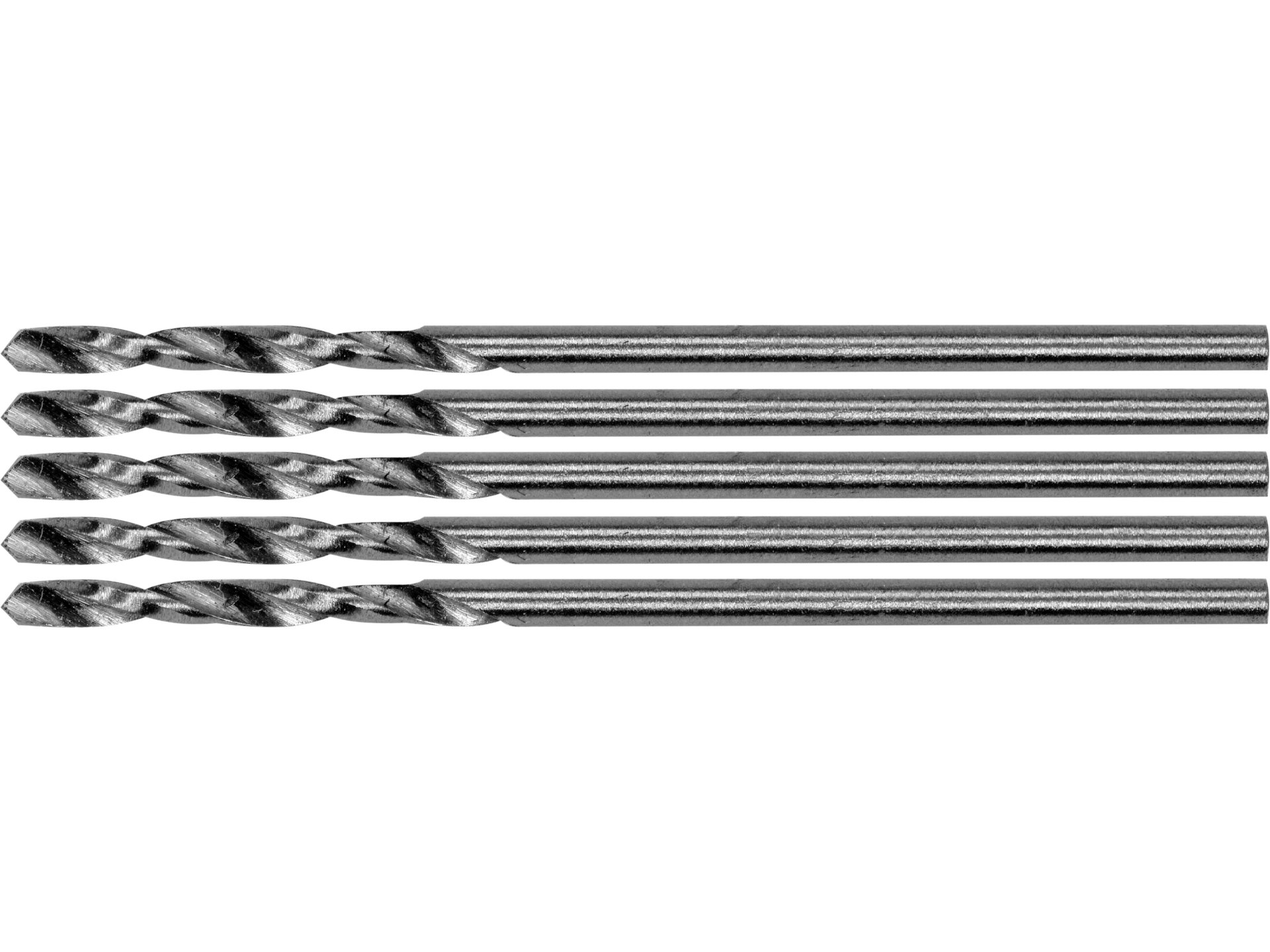 Wiertła do metalu HSS YATO premium 1.5mm 5 szt. do stali INOX żeliwa YT-44203
