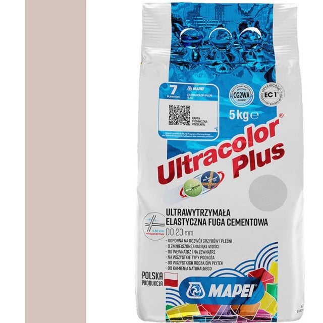 Fuga elastyczna MAPEI ULTRACOLOR PLUS 123 5 kg