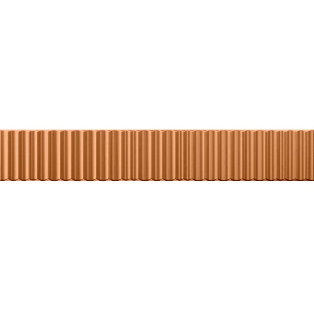 Płytka ścienna hiszpańska Vilar Albaro IRON COPPER błyszcząca 5x30 ga