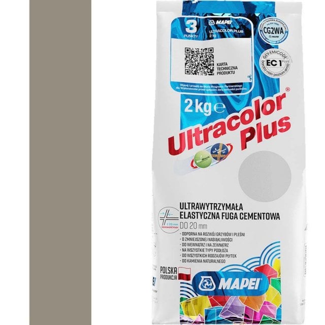 Fuga elastyczna MAPEI ULTRACOLOR PLUS 116 2 kg