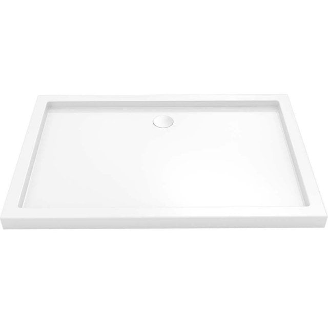 Brodzik prostokątny MARELLE 110x80x6 biały TER-0091