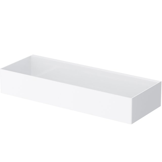 OMNIRES Koszyk prysznicowy UNI 30x5x11 biały mat UN10335WM