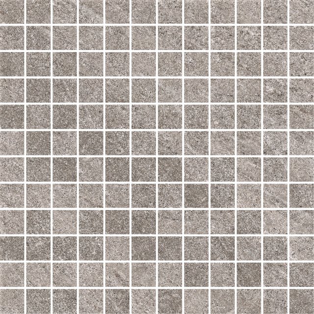 Gres szkliwiony mozaika BOLT light grey mat ssq 29,8x29,8 gat. I