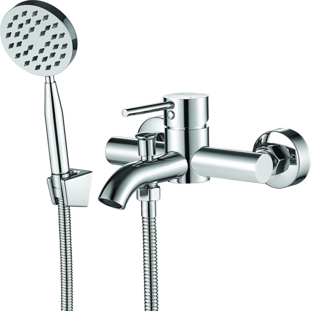 KUCHINOX Bateria wannowa ścienna NOIA chrom BNK_011D
