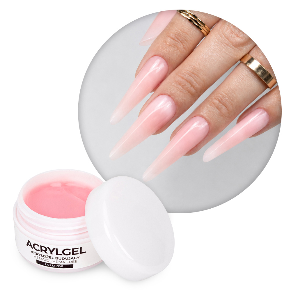 Acrylgel akrylożel budujący NTN Premium Limited Edition HEMA/Di-HEMA Free Lollipop 30g