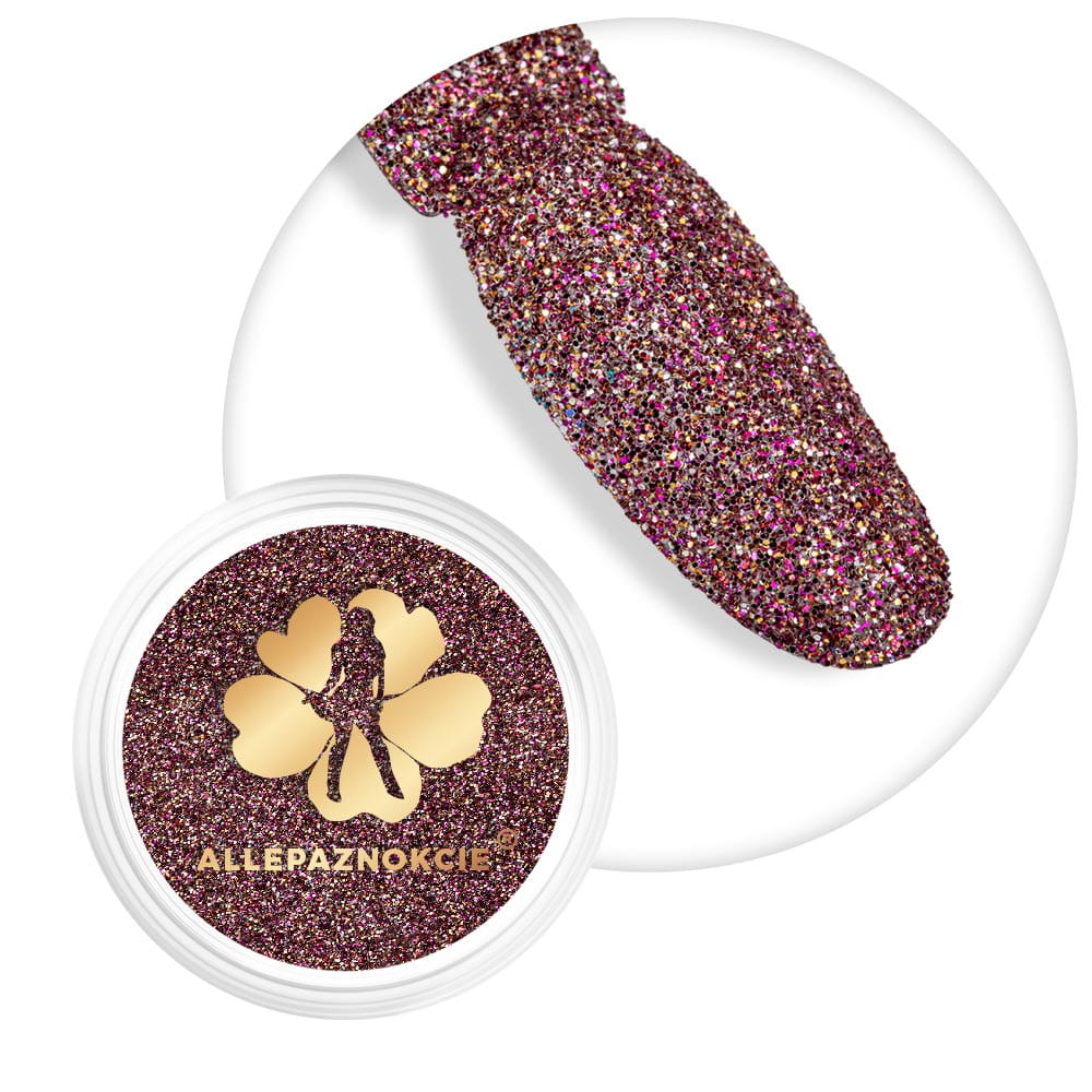 Pyłek do paznokci Sequin Quartz Effect Allepaznokcie Princess Nr 32