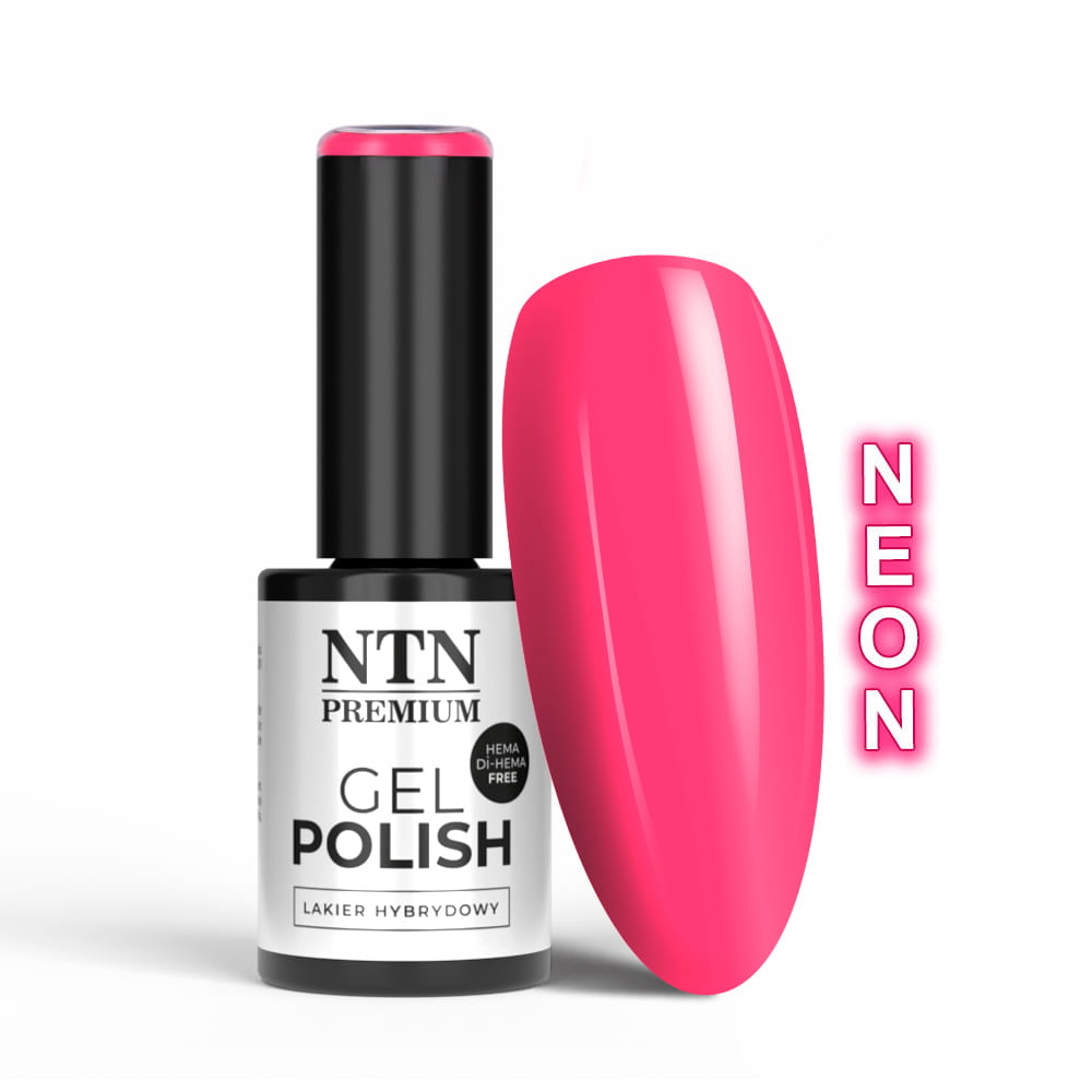 Lakier hybrydowy LED/UV Gel Polish NTN Premium Birthday Party Collection Nr 53 Neon HEMA/Di-HEMA Free 5g