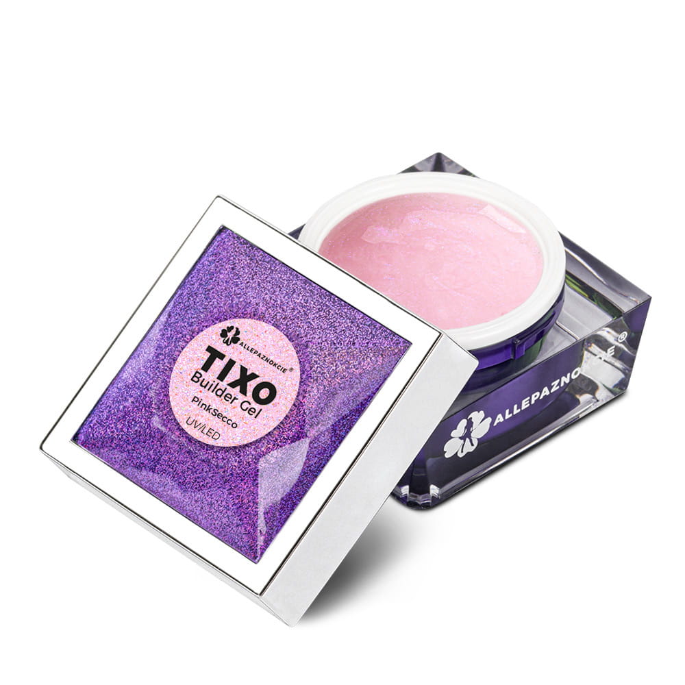 Żel budujący z tiksotropią Allepaznokcie Tixo Builder Gel PinkSecco 15g