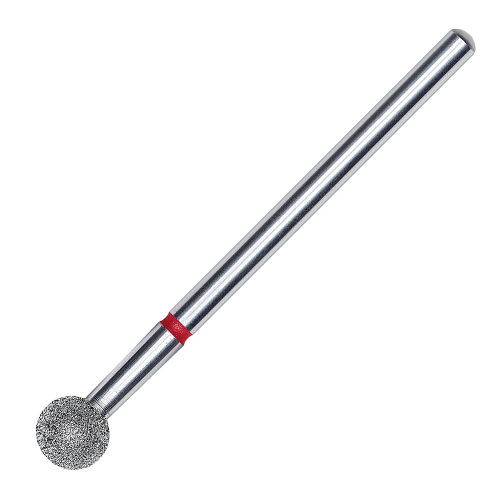 Frez diamentowy kulka czerwona Staleks Expert 5mm