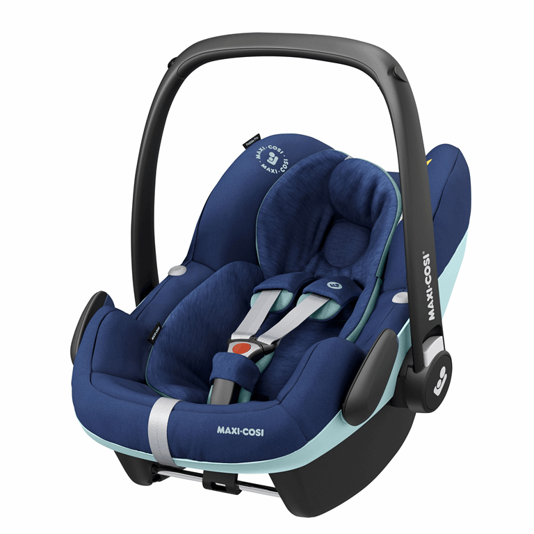 Maxi-Cosi, Pebble Pro i-Size - fotelik samochodowy od urodzenia do ok. 12 miesiąca życia 45 cm - 75 cm -Essential Blue