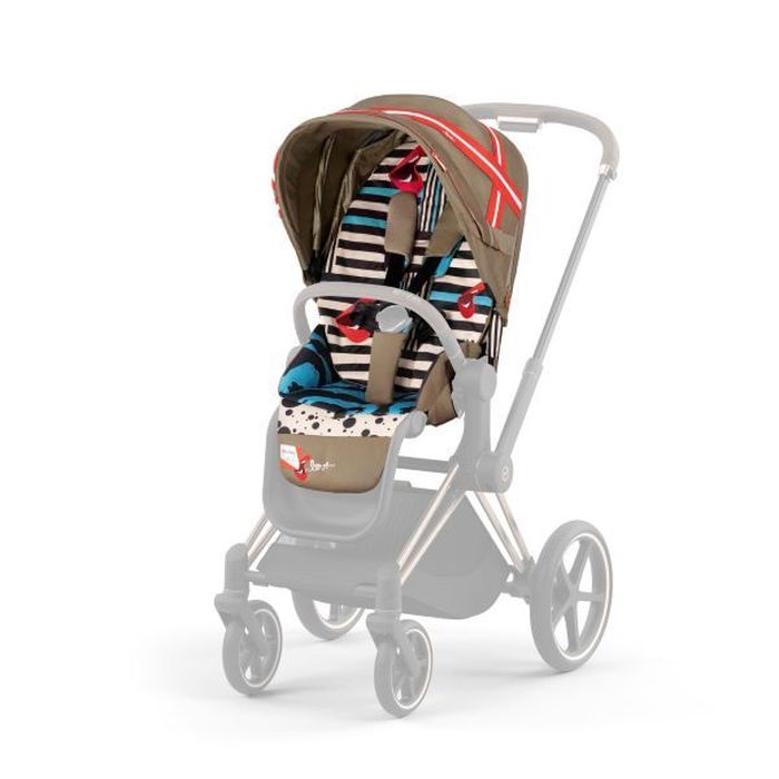 Cybex Priam 4.0 - tapicerka siedziska-One Love by K.Kurkova