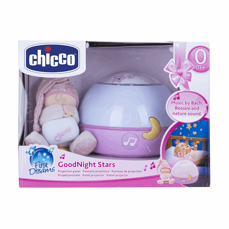 Chicco Projektor Gwiazdek -02427, 02427N-Różowy