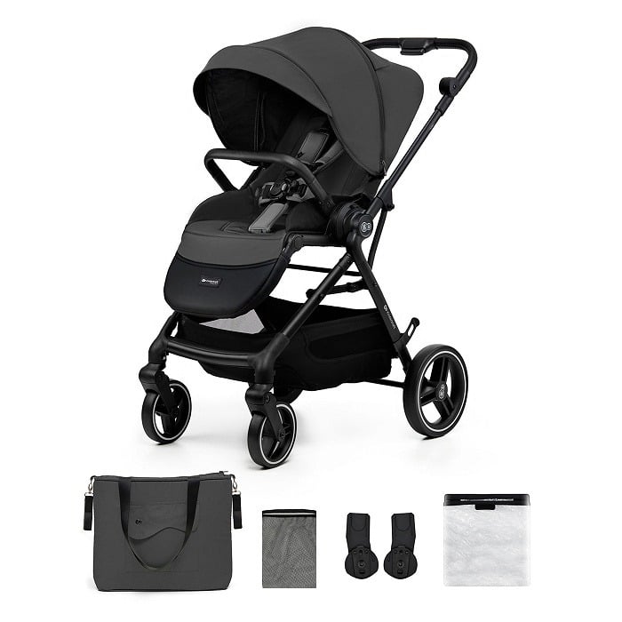 Kinderkraft Yoxi - wózek spacerowy-Moonlight Grey
