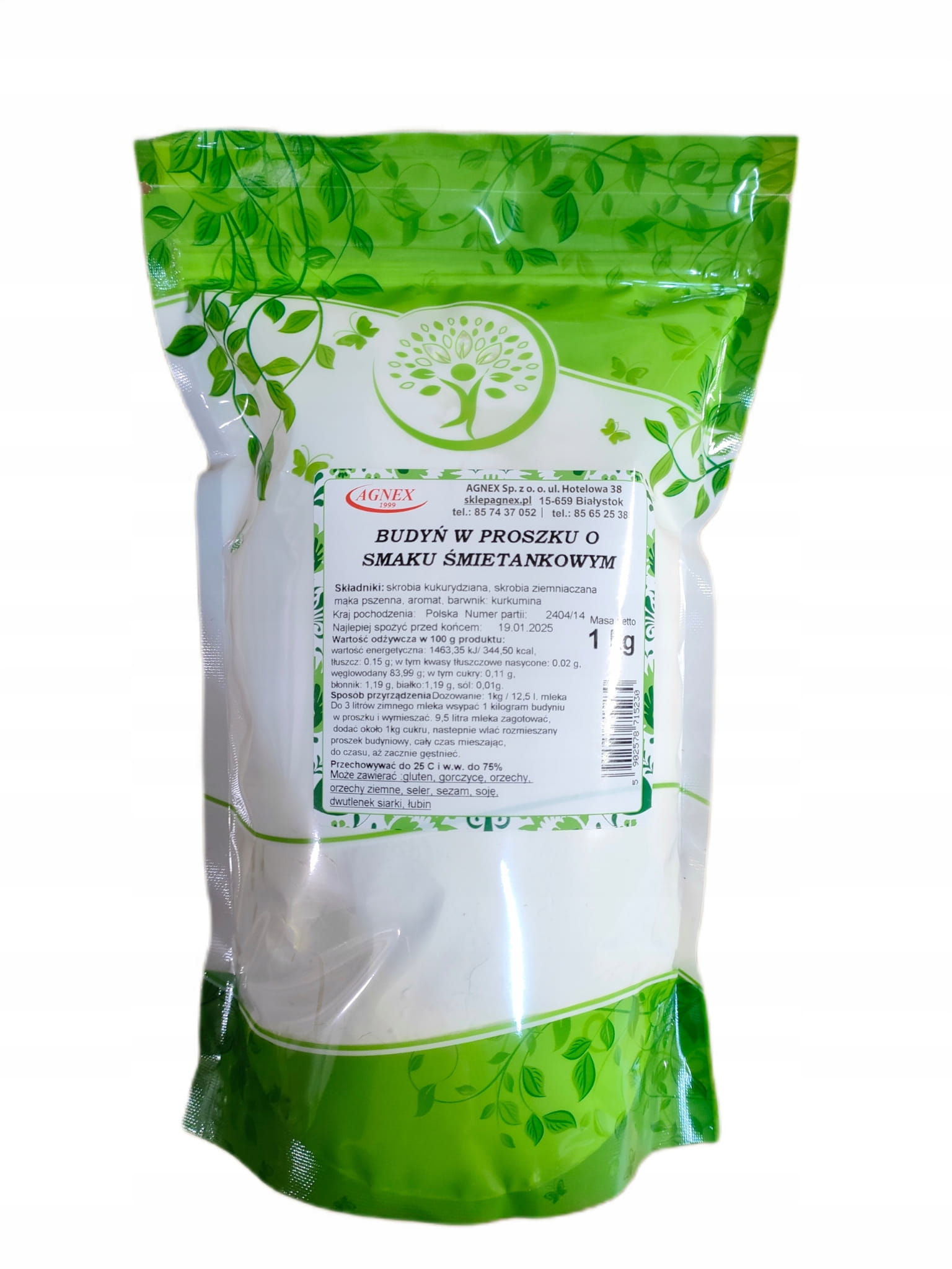 Budyń o smaku śmietankowym 1kg