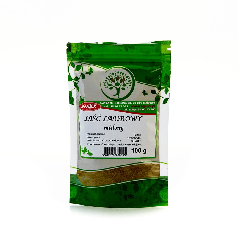 Liść laurowy mielony 100g