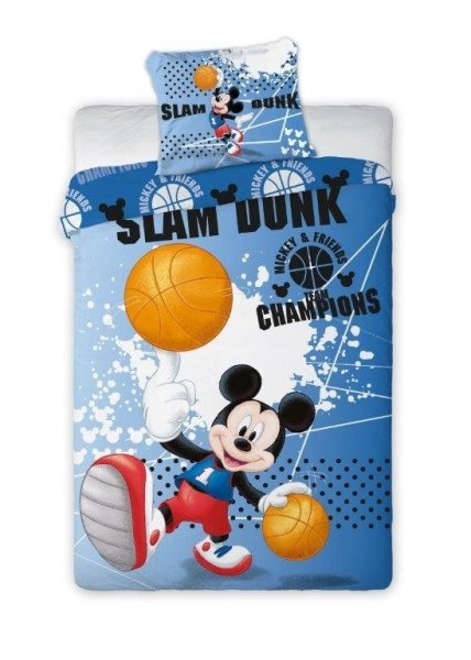 Pościel licencyjna Disney 100% bawełna 160x200 - Myszka Mickey - wz. Mickey 050