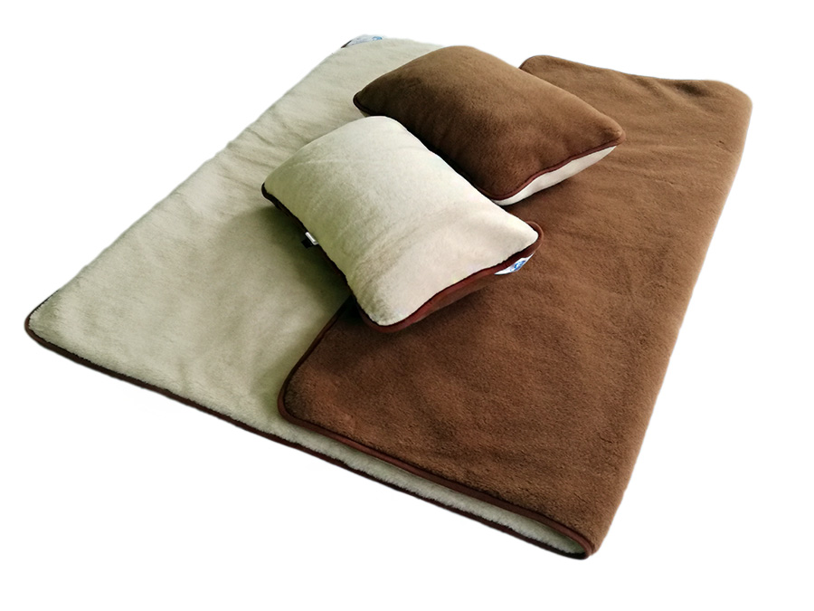 poduszka camel jasny/camel ciemny 50x60