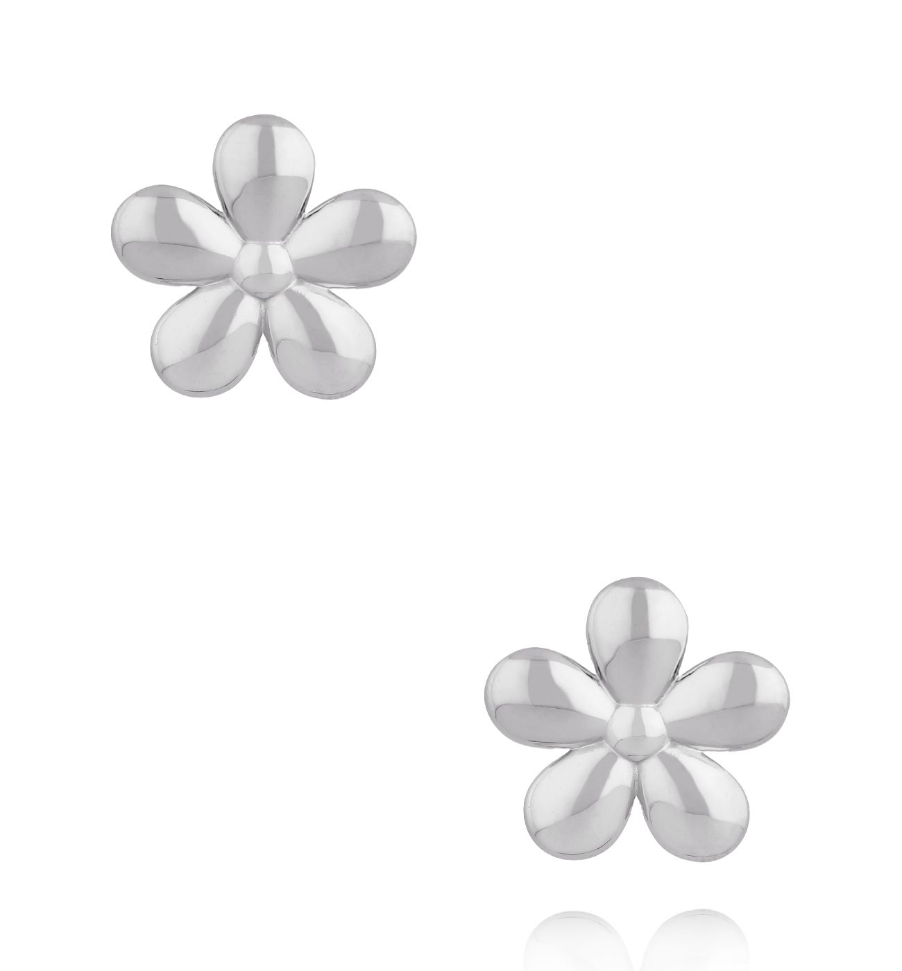 Kolczyki srebrne kwiaty KSY0981